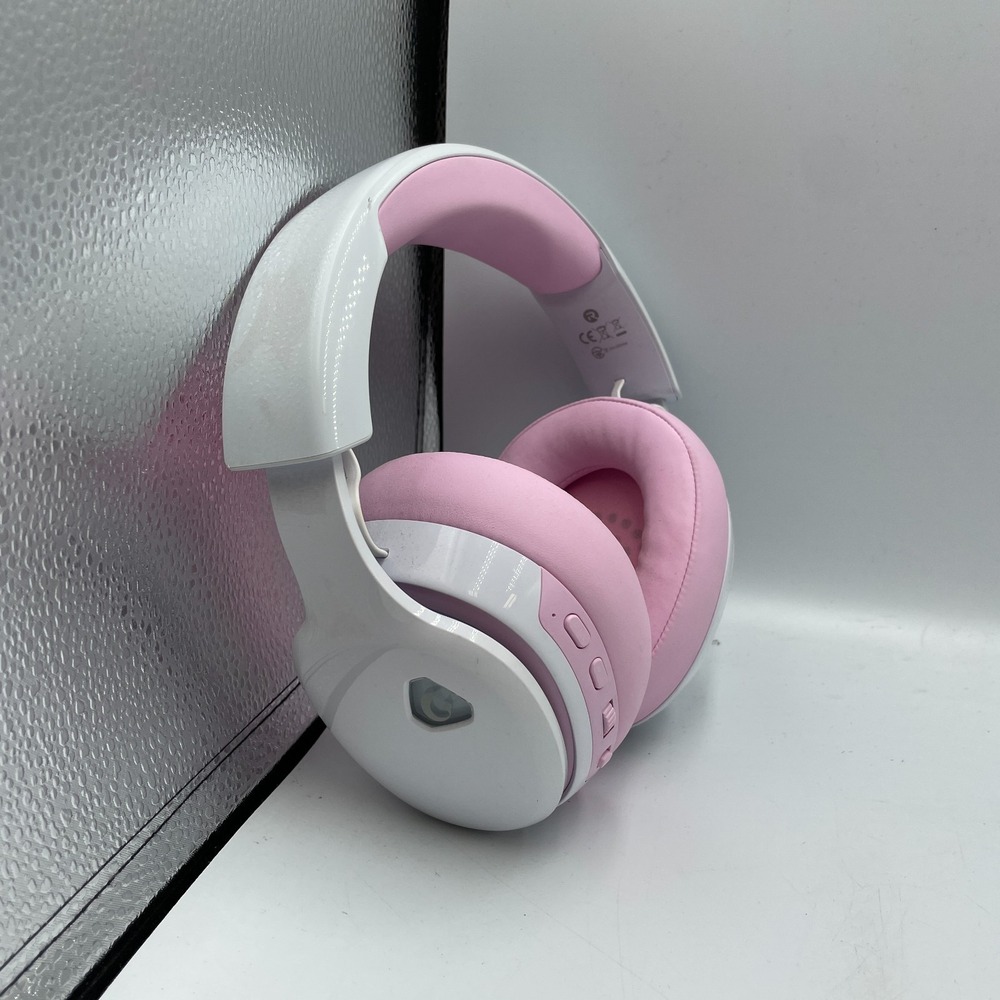 Gtheos Captain 300 Wireless Gaming Headset Pink White USB Over-Ear for PS5 & PS4
